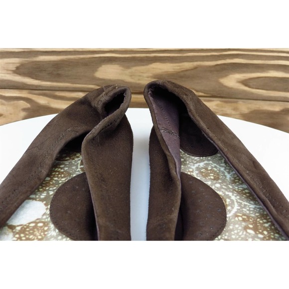SOFT Walk Sz‎ 9.5 M Brown Round Toe Flat Leather S1367208 - Picture 3 of 7